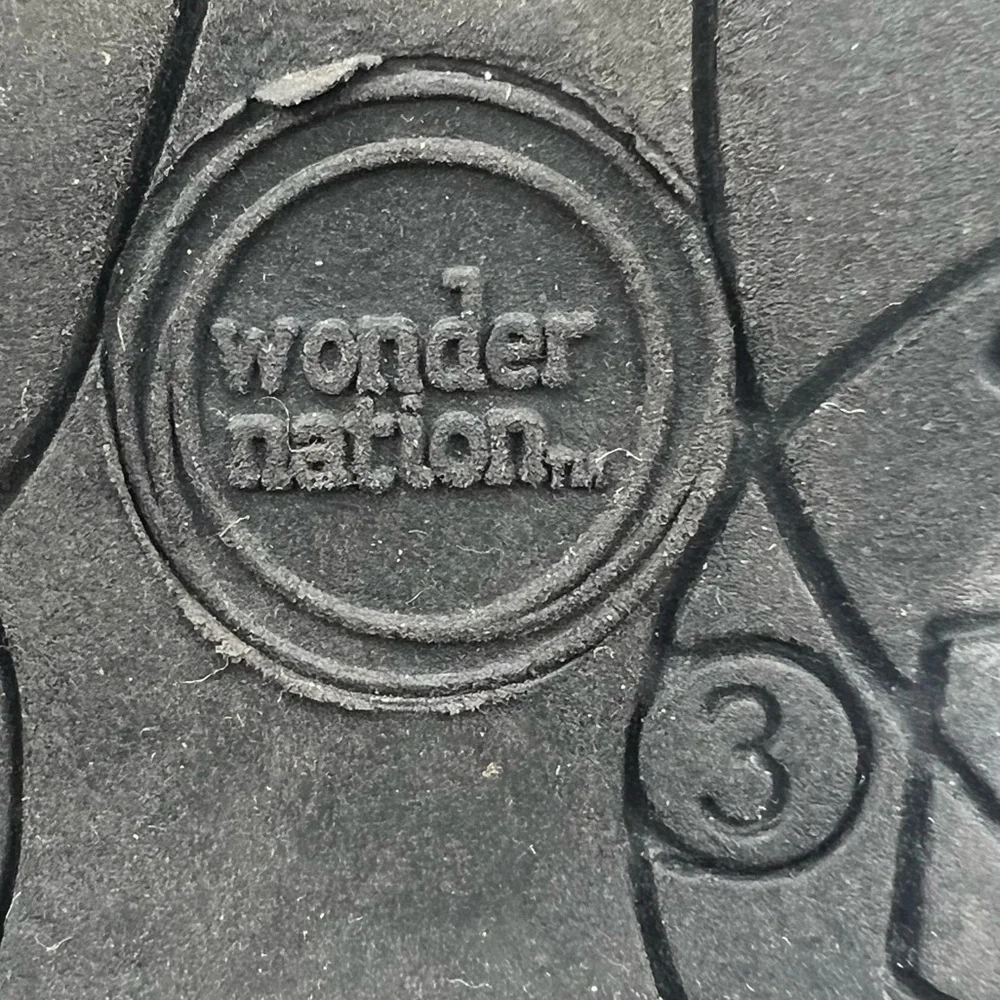 wonder nation Brown Strappy Fisherman Sandals Size 3 Boy's